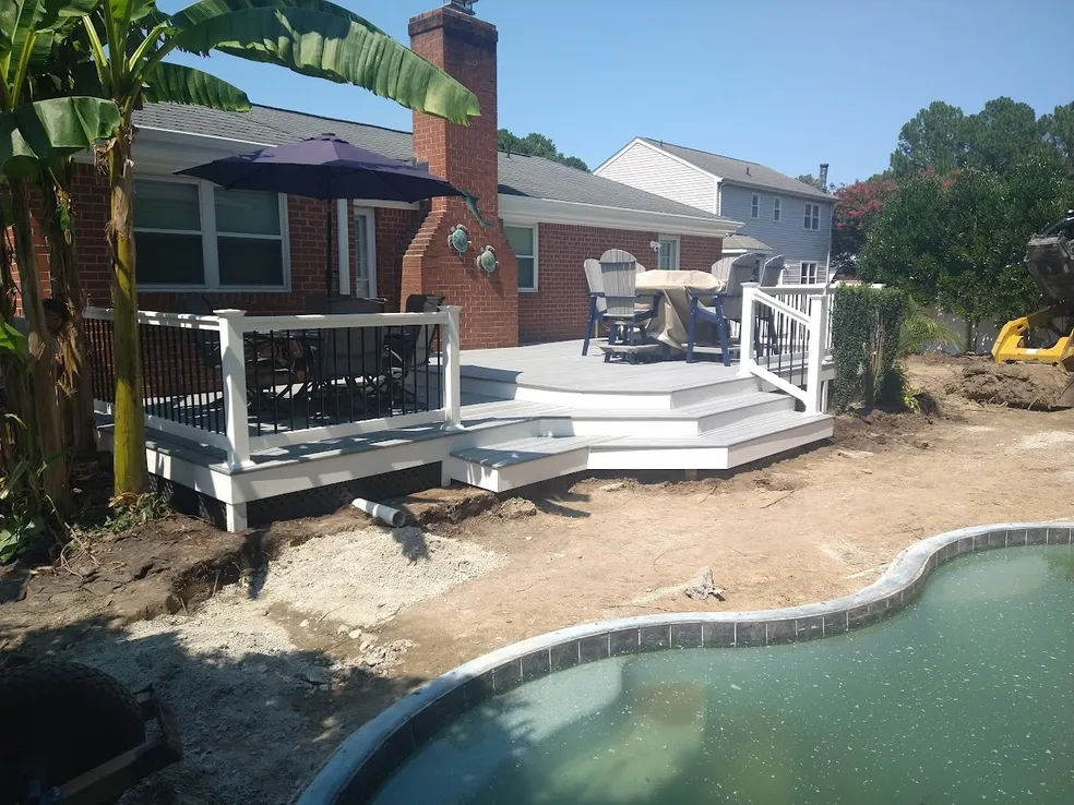 Pool deck, Hampton Roads VA