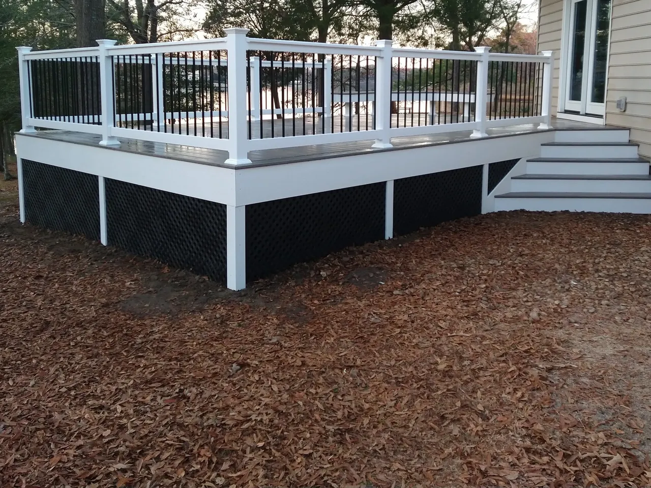 Raised deck, Hampton Roads VA